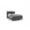 Boxspringbett Side 2 Bettkasten Bonell Matraze und 4 cm Toper