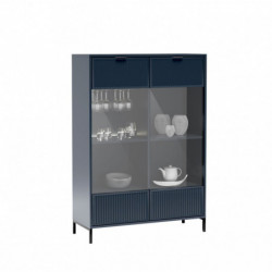 Vitrine Loft INDIGO : Set für Ihr Wohnzimmer