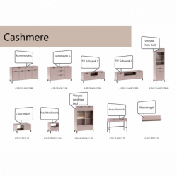 Konsolentisch/Schreibtisch Loft Cashmere : Set für Ihr Wohnzimmer