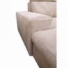 Ecksofa IDEAL -Cord mit Schalffunktion - U Form zum Entspannen Bettsofa Moderne Stil -329cm x 215cm