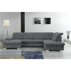 Ecksofa MOND mit Schalffunktion U-Form