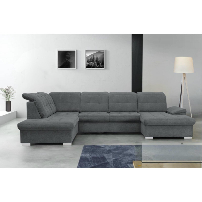 Ecksofa MOND mit Schalffunktion U-Form