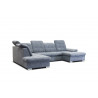 Ecksofa MOND mit Schalffunktion U-Form