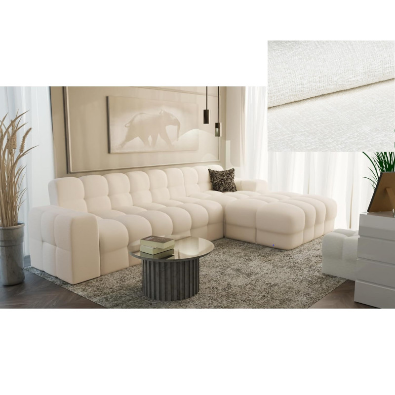 Ecksofa RIO -TENZA- Sofa zum Entspannen Moderne Stil - Ottomane Links-Rechts