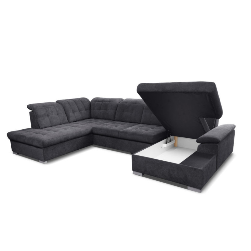 Ecksofa KING mit Schalffunktion U-Form