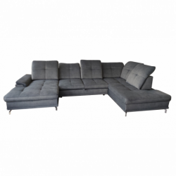 Ecksofa KING II  mit Schalffunktion U-Form