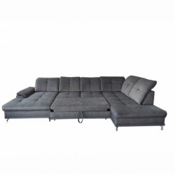 Ecksofa KING II  mit Schalffunktion U-Form