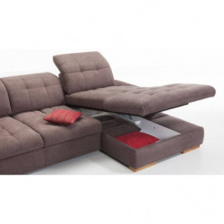 Ecksofa Canberra mit Schalffunktion L-Form