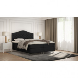 Boxspringbett Tunis 2 Bettkasten Bonell Matraze und 4 cm Toper